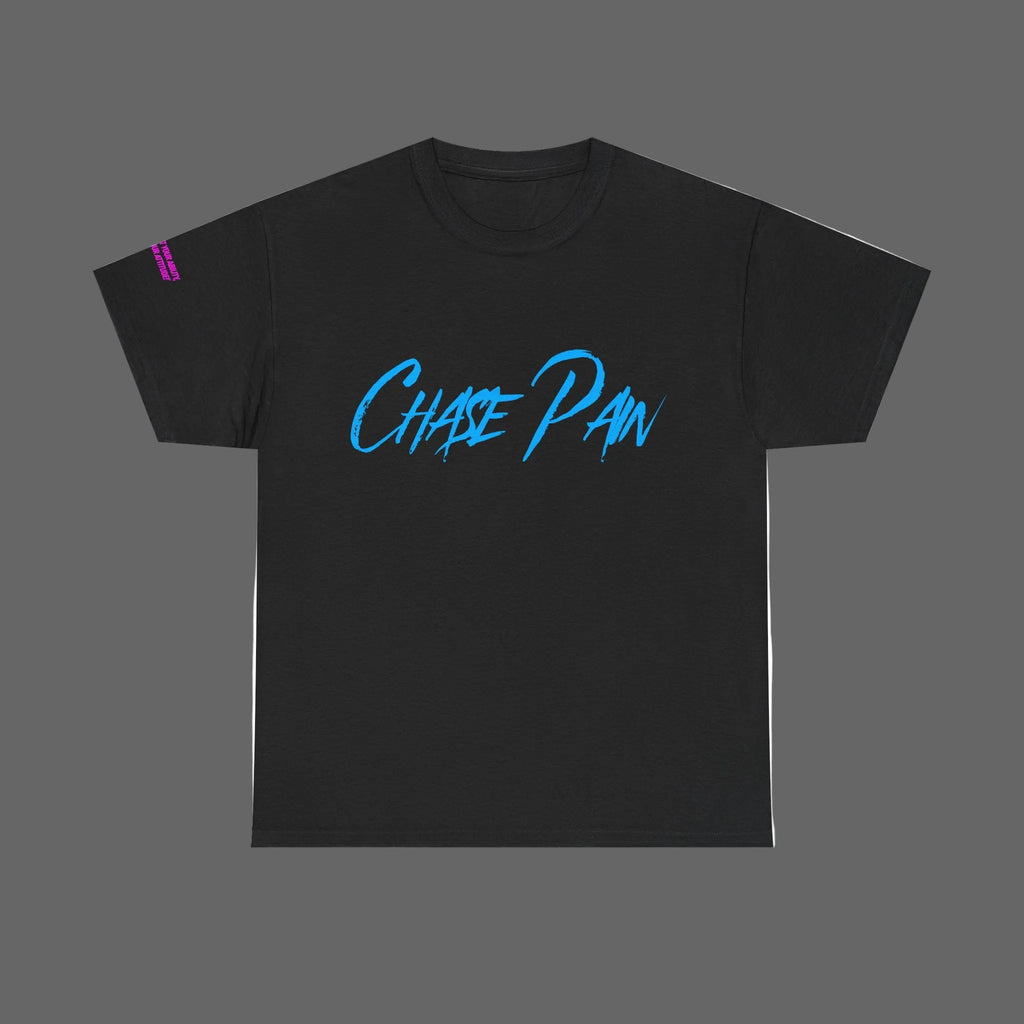 Chase Pain UniSex Motivational tee with side arm quote