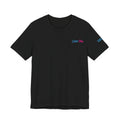 Chase Pain Original Uni Sex 2 Tone Tee with Side arm Motivational quote