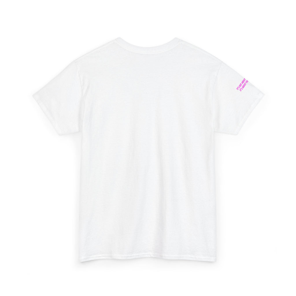Chase Pain Uni Sex Motivational tee with side arm quote