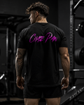 Chase Pain Uni Sex Motivational Signature Tee Front and back text