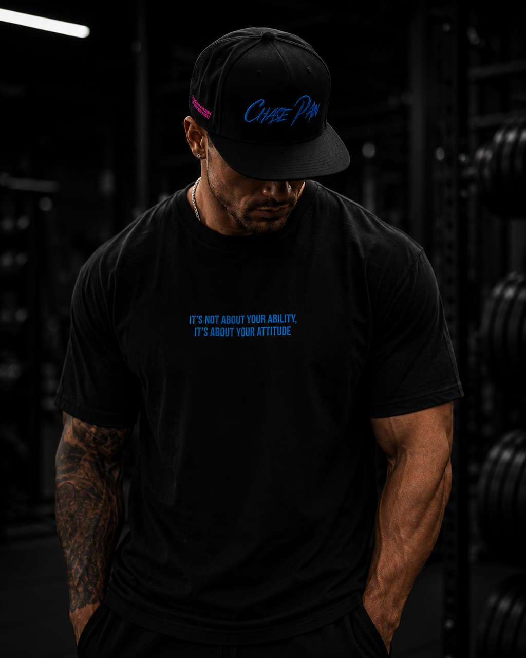 Chase Pain Signature Cap. Original with quote