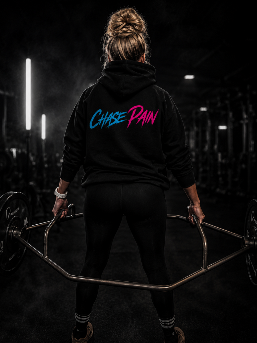 Chase Pain Uni Sex Hoodie | Two Tone Motivational Original