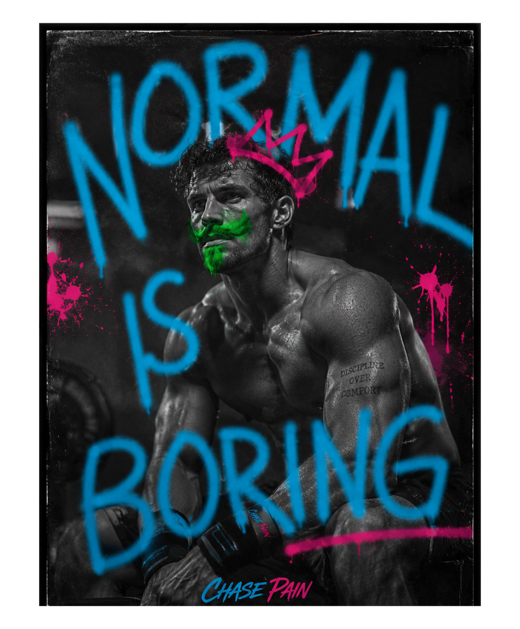 Normal Is Boring T‑Shirt Gym Motivational Tee