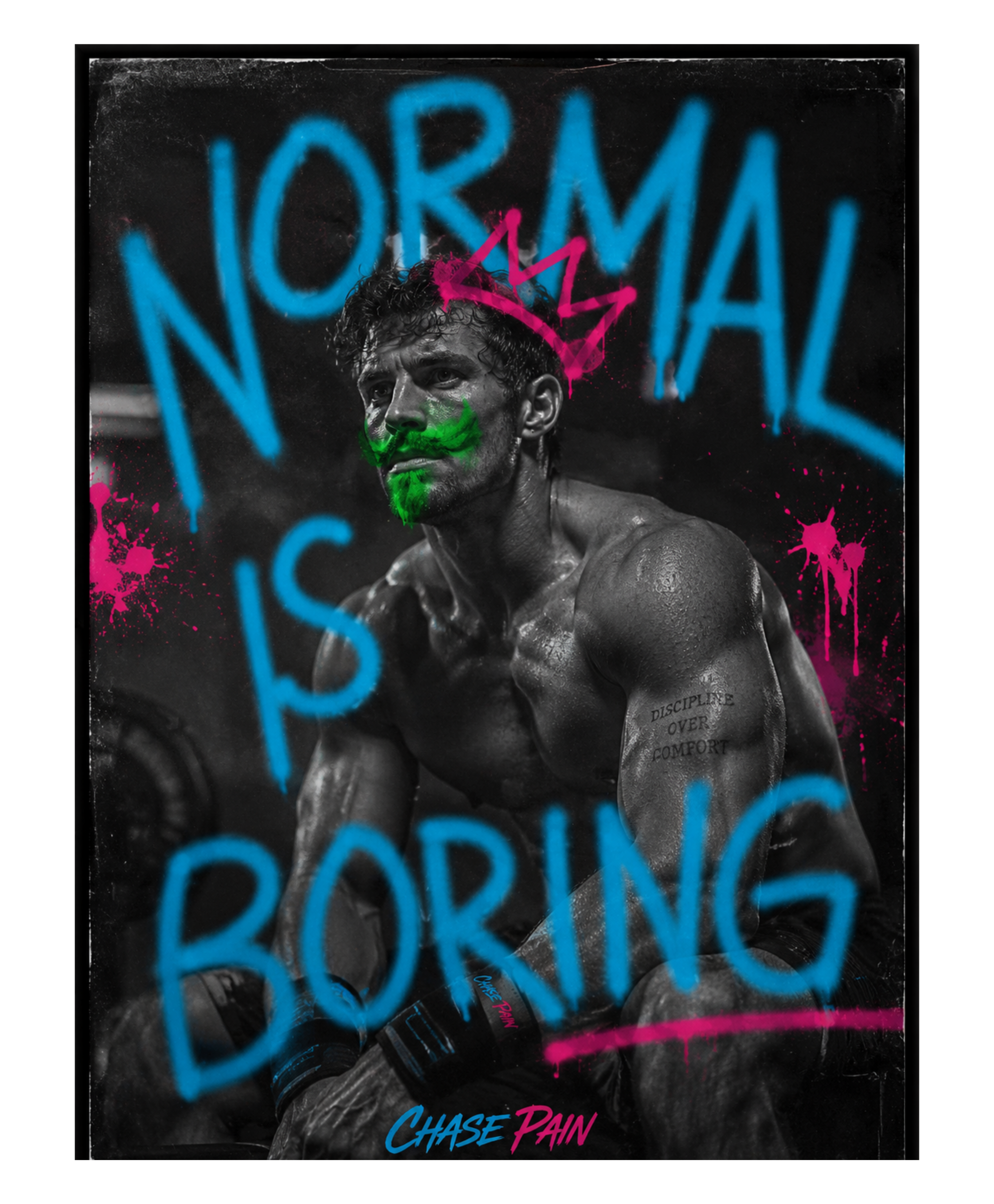 Normal Is Boring T‑Shirt Gym Motivational Tee