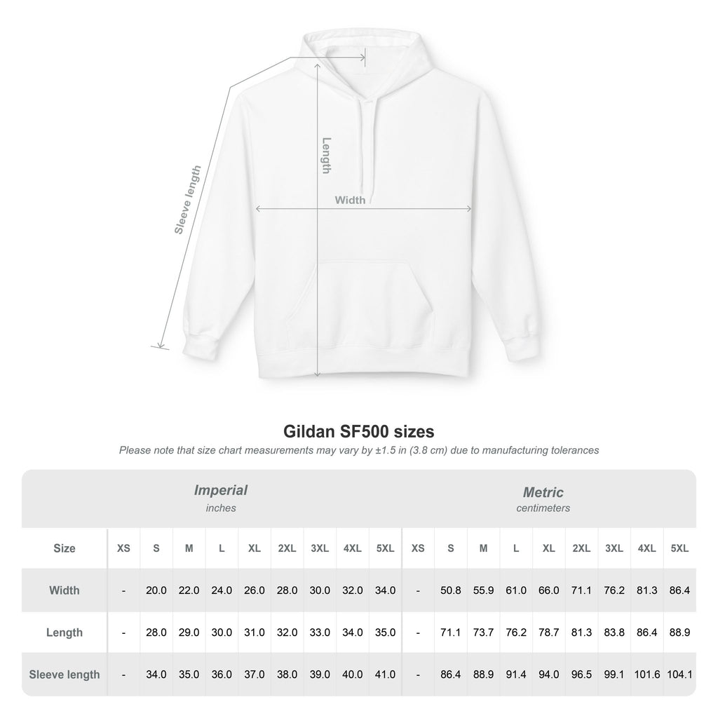 Chase Pain Uni Sex Hoodie | Two Tone Motivational Original