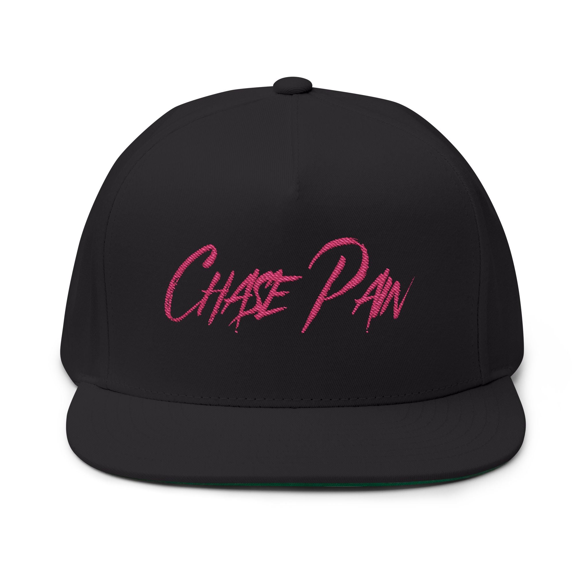Chase Pain Signature Embroidered Flat Bill Cap