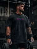 Chase Pain Two Tone Motivational Quote Tee