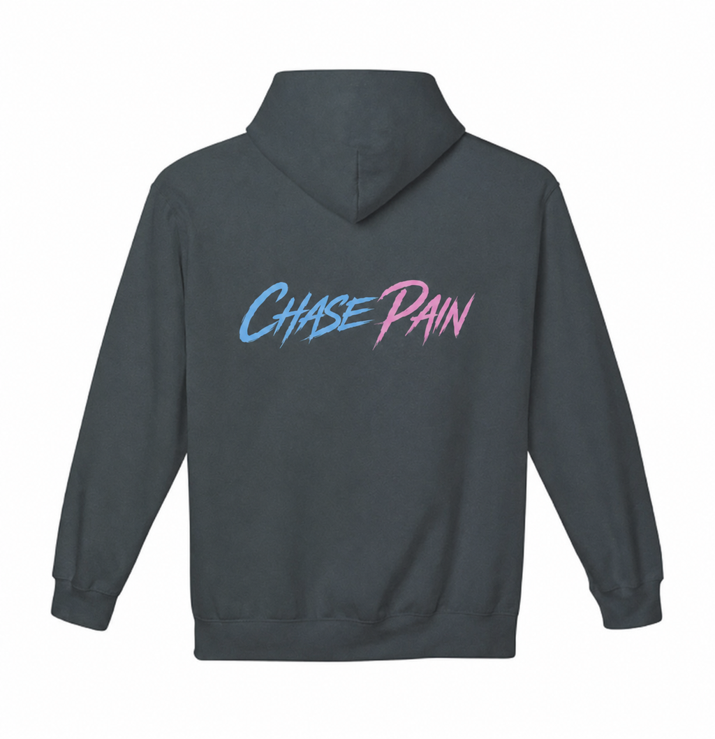 Chase Pain Uni Sex Hoodie | Two Tone Motivational Original