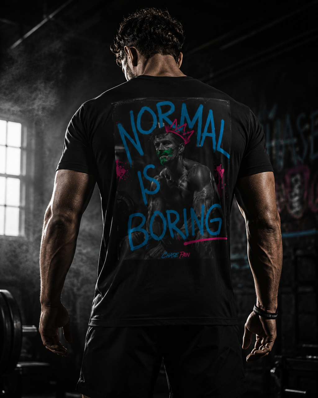 Normal Is Boring T‑Shirt Gym Motivational Tee