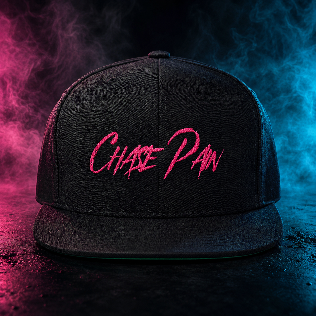 Chase Pain Signature Embroidered Flat Bill Cap